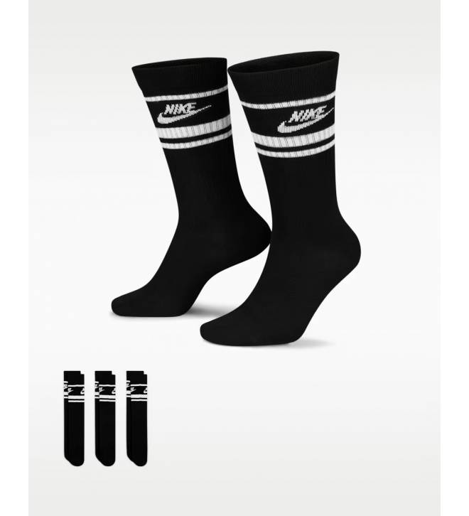 Nike Sportswear Dri-FIT Everyday Essential Crew Socks (3 Pairs) DX5089-010 Nike Sportswear Dri-FIT Everyday Essential Crew Socks (3 Pairs) DX5089-010